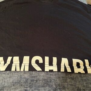 GYMSHARK Cropped T Shirt Gym Shirt Size Medium